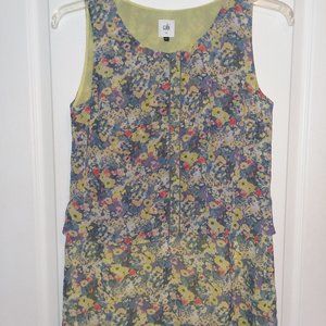 Cabi sz. small sleeveless sheer top